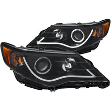 Load image into Gallery viewer, 361.04 Anzo Projector Headlights Toyota Camry (12-14) w/ LED Stripe &amp; Halo - Black or Chrome - Redline360 Alternate Image
