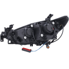 Load image into Gallery viewer, Anzo Projector Headlights Mazda6 Non-HID Model (14-15) [w/ Plank Style Halo / Black Housing] 121516 - Default Title Alternate Image