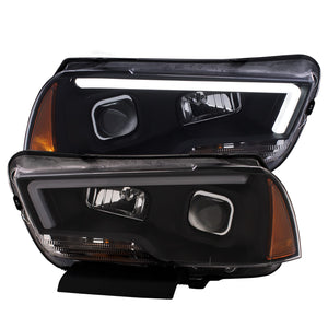 361.60 Anzo Projector Headlights Dodge Charger (11-14) [w/ Plank Style Halo] Black or Chrome Housing - Redline360