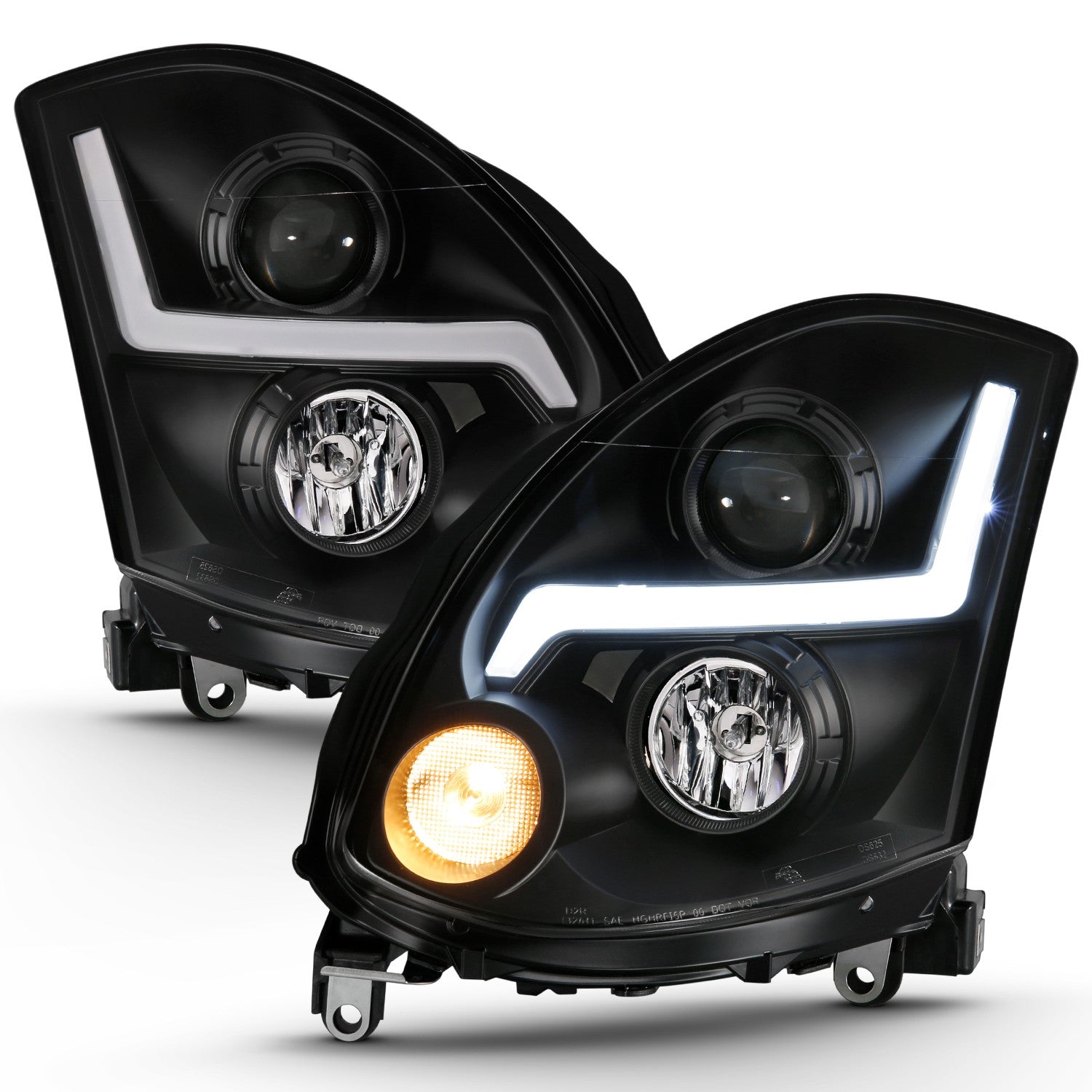 G35 on sale halo headlights