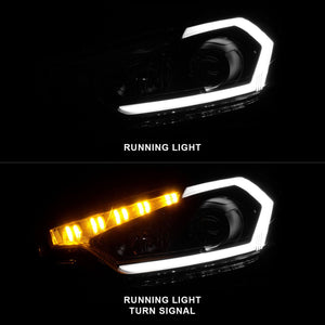 499.95 Anzo Projector Headlights Kia Forte (14-16) LED Plank Style - Redline360