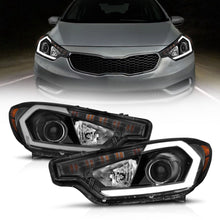 Load image into Gallery viewer, 499.95 Anzo Projector Headlights Kia Forte (14-16) LED Plank Style - Redline360 Alternate Image