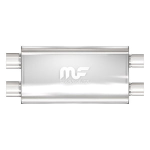 239.77 Magnaflow Muffler (2.5" - 5" x 11" Oval - 22" Body - 28" Overall - Dual In/Out ) 12568 - Redline360