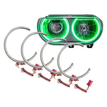 Load image into Gallery viewer, 215.96 Oracle LED Headlight Halo Kit Dodge Challenger (2008-2014) [Surface Mount] Multicolored - Redline360 Alternate Image