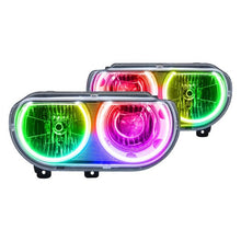 Load image into Gallery viewer, 215.96 Oracle LED Headlight Halo Kit Dodge Challenger (2008-2014) [Surface Mount] Multicolored - Redline360 Alternate Image