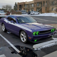 Load image into Gallery viewer, 215.96 Oracle LED Headlight Halo Kit Dodge Challenger (2008-2014) [Surface Mount] Multicolored - Redline360 Alternate Image