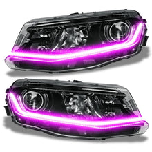 Load image into Gallery viewer, 170.96 Oracle Headlight DRL Upgrade Kit Chevy Camaro (16-21) [ColorSHIFT - Surface Mount] w/ or w/o Controller - Redline360 Alternate Image