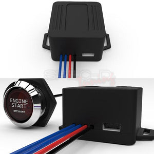 19.95 Engine Start Button - Red or Blue - 12V LED - Redline360