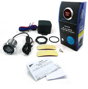 19.95 Engine Start Button - Red or Blue - 12V LED - Redline360