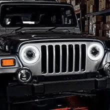 Load image into Gallery viewer, Oracle Headlight Halo Upgrade Kit Jeep Wrangler (07-17) [Dynamic ColorSHIFT] 1315-332 - Default Title Alternate Image