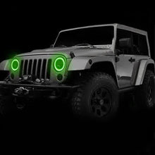 Load image into Gallery viewer, Oracle Headlight Halo Upgrade Kit Jeep Wrangler (07-17) [Dynamic ColorSHIFT] 1315-332 - Default Title Alternate Image