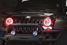 Load image into Gallery viewer, Oracle Headlight Halo Upgrade Kit Jeep Wrangler (07-17) [Dynamic ColorSHIFT] 1315-332 - Default Title Alternate Image