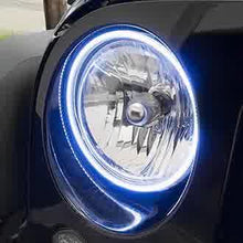 Load image into Gallery viewer, Oracle Headlight Halo Upgrade Kit Jeep Wrangler (07-17) [Dynamic ColorSHIFT] 1315-332 - Default Title Alternate Image