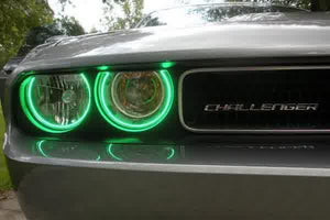 269.96 Oracle Headlight Halo Upgrade Kit Dodge Challenger (08-14) [Dynamic ColorSHIFT -Standard Mount] 1317-332 - Redline360