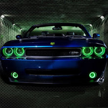 Load image into Gallery viewer, 269.96 Oracle Headlight Halo Upgrade Kit Dodge Challenger (08-14) [Dynamic ColorSHIFT -Standard Mount] 1317-332 - Redline360 Alternate Image