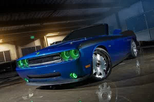 269.96 Oracle Headlight Halo Upgrade Kit Dodge Challenger (08-14) [Dynamic ColorSHIFT -Standard Mount] 1317-332 - Redline360