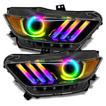 Load image into Gallery viewer, Oracle Headlight DRL + Halo Kit Ford Mustang V6 GT Shelby (15-17) Dynamic ColorSHIFT 1335-332 - Default Title Alternate Image