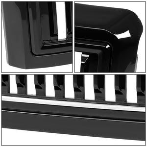 DNA Grill Ford F250/F350/F450/F550 (08-10) [Badgeless Vertical Slat] Gloss Black or Matte Black
