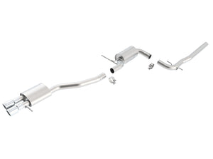 917.99 Borla Catback Exhaust VW Jetta MK5 2.5L 5 Cyl. [S-Type] (06-10) 140397 - Redline360