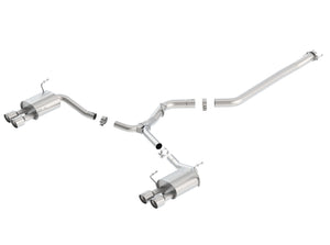 1513.99 Borla Catback Exhaust Subaru WRX/ WRX STI Sedan [ATAK] (11-14) 140418 - Redline360