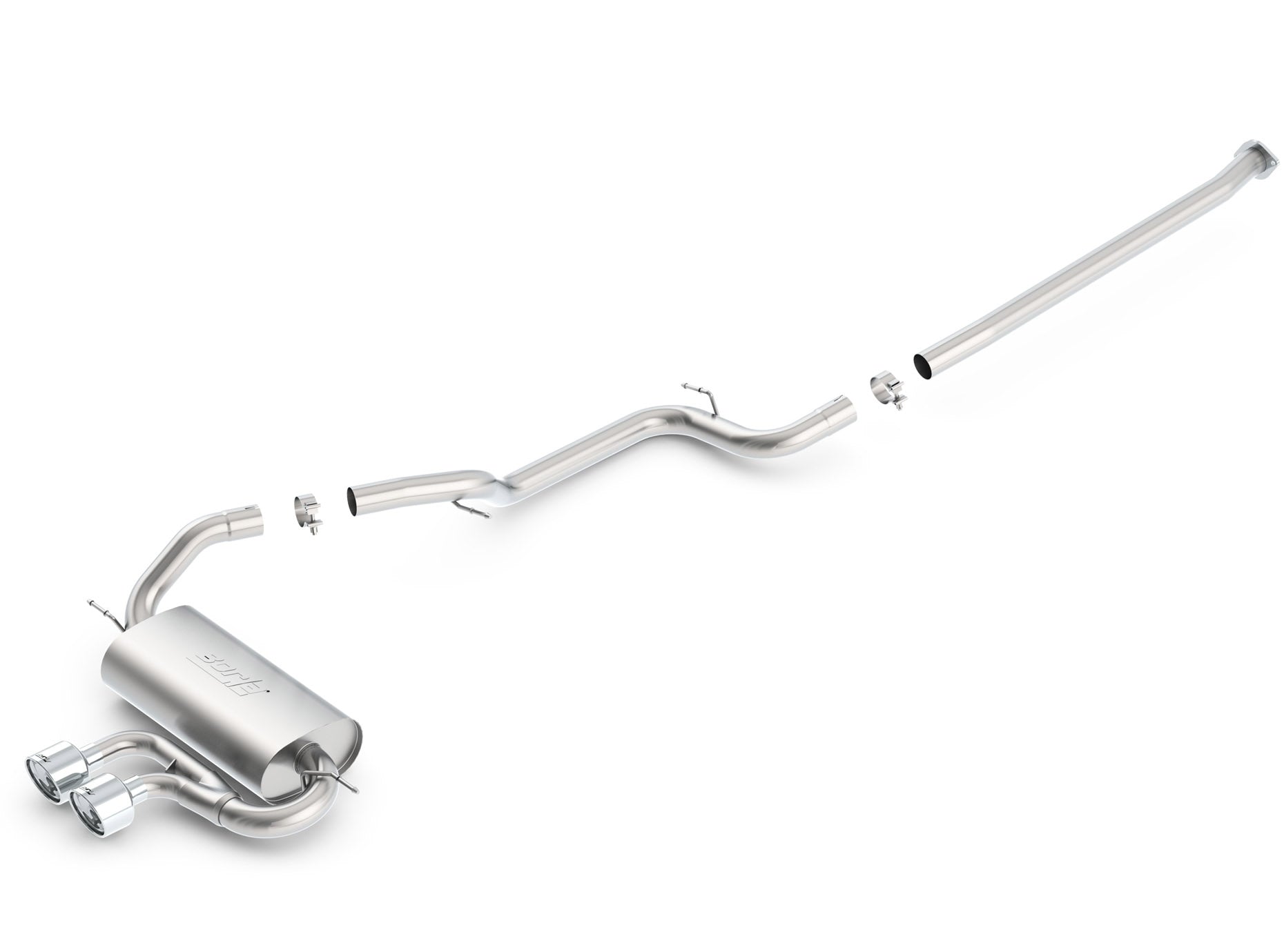 【a2su0ka15】 Borla Exhaust Ford Focus ST (13-18) S-Type Catback 140504