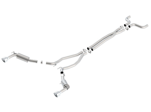 Borla Exhaust Chevy Camaro SS 6.2 V8 w/o GFX (14-15) Catback ATAK or S