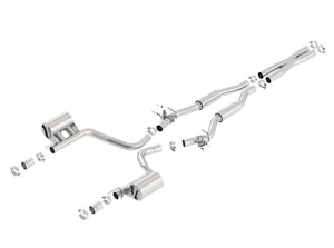 1726.99 Borla Catback Exhaust Dodge Challenger SRT 392/ 392 Hemi Scat Pack (15-19) ATAK/S-Type/Touring - Redline360