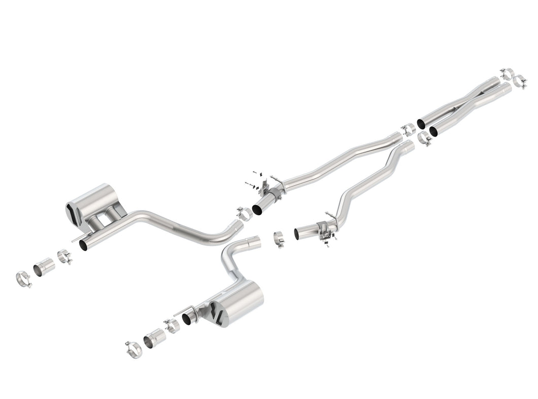 1726.99 Borla Catback Exhaust Dodge Challenger SRT 392/ 392 Hemi Scat Pack (15-19) ATAK/S-Type/Touring - Redline360