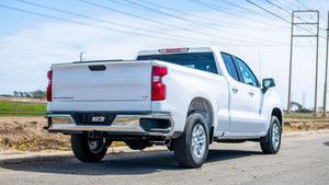 1249.99 Borla Catback Chevy Silverado/GMC Sierra 1500 2.7L 4 Cyl. Turbo [S-Type] (2019-2022) Bright / Black Chrome - Redline360