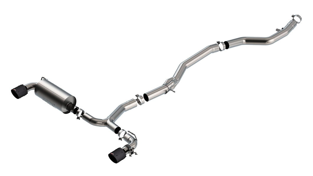 1799.99 Borla Exhaust Toyota GR Supra 3.0L 6 Cyl (2020-2021) ATAK Catback - Black - Redline360