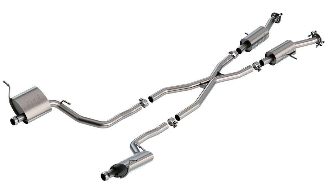 1398.99 Borla Exhaust Jeep Grand Cherokee High Altitude/Summit 3.6L V6 (2014-2021) S-Type Catback - 140836 - Redline360