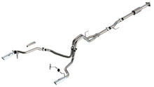 Load image into Gallery viewer, Borla Exhaust Ford F150 2.7/3.5 V6 Ecoboost (2021-2025) Catback ATAK - Chrome / Black Chrome - Bright Chrome - Single Round Alternate Image