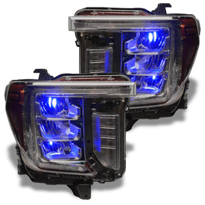 134.96 Oracle Colorshift RGB Demon Eye GMC Sierra 2500/3500 (20-21) [Headlight Upgrade] 1440-334 - Redline360