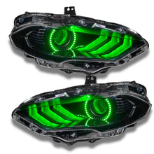 Load image into Gallery viewer, 269.96 Oracle Headlight DRL + Halo Upgrade Kit Ford Mustang (18-21) ColorSHIFT w/ Sequential Turn Signal 1446-332 - Redline360 Alternate Image