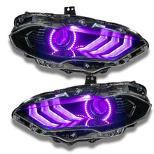 Load image into Gallery viewer, 269.96 Oracle Headlight DRL + Halo Upgrade Kit Ford Mustang (18-21) ColorSHIFT w/ Sequential Turn Signal 1446-332 - Redline360 Alternate Image