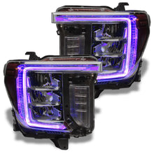 Load image into Gallery viewer, Oracle Headlight DRL Upgrade Kit GMC Sierra 2500/3500 (20-21) [ColorSHIFT RGB+W] w/ or w/o Controller - w/o Controller Alternate Image