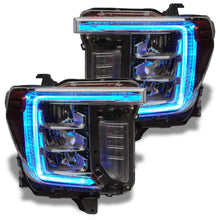 Load image into Gallery viewer, Oracle Headlight DRL Upgrade Kit GMC Sierra 2500/3500 (20-21) [ColorSHIFT RGB+W] w/ or w/o Controller - w/o Controller Alternate Image