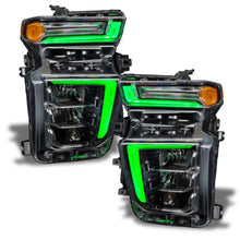 Load image into Gallery viewer, Oracle Headlight DRL Upgrade Kit Chevy Silverado 2500/3500 (20-21) [ColorSHIFT RGB+W] w/ or w/o Controller - w/o Controller Alternate Image