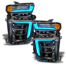 Load image into Gallery viewer, Oracle Headlight DRL Upgrade Kit Chevy Silverado 2500/3500 (20-21) [ColorSHIFT RGB+W] w/ or w/o Controller - w/o Controller Alternate Image