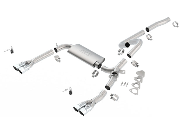 1652.99 Borla Catback Exhaust Pontiac Firebird/ Trans-Am 5.7L V8 (95-97) 14555 - Redline360