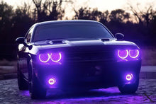 Load image into Gallery viewer, 422.91 Oracle Headlight &amp; Fog Light  LED Halo Kit Dodge Challenger (08-14) [Surface Mount] Dynamic ColorSHIFT - Redline360 Alternate Image