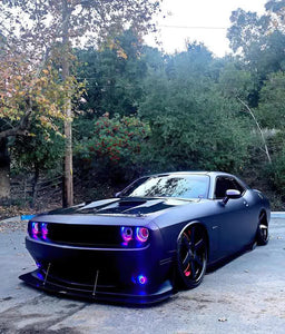 422.91 Oracle Headlight & Fog Light  LED Halo Kit Dodge Challenger (08-14) [Surface Mount] Dynamic ColorSHIFT - Redline360