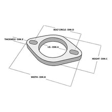 Load image into Gallery viewer, Vibrant Performance 2.50" 2-Bolt 304 Stainless Steel Exhaust Flanges [Box of 5] - 1472 - Default Title Alternate Image