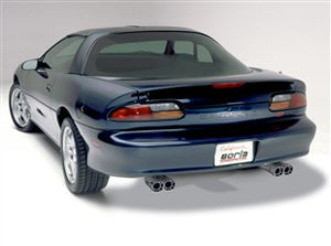 1069.99 Borla Catback Exhaust Chevy Camaro SS/ Camro Z28 [S-Type] (98-02) Single or Dual Tip - Redline360