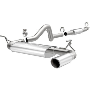 542.42 Magnaflow Catback Exhaust Jeep Wrangler JK Unlimited (12-18) Competition/Street/Rock Crawler/Off-Road Pro Series - Redline360