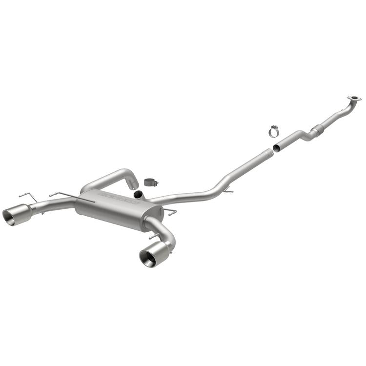 1009.54 Magnaflow Catback Exhaust Fiat 500 Abarth 1.4L (2012-2019) w/ or w/o Muffler - Redline360