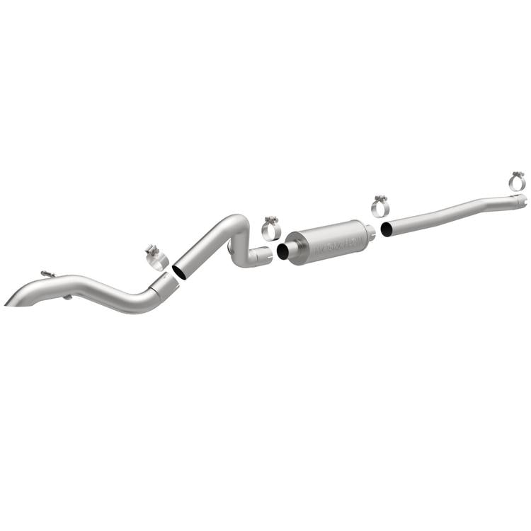 542.42 Magnaflow Catback Exhaust Jeep Wrangler JK Unlimited (12-18) Competition/Street/Rock Crawler/Off-Road Pro Series - Redline360