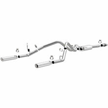 Load image into Gallery viewer, Magnaflow Catback Exhaust GMC Sierra 1500 V6 4.3L/V8 5.3L (14-18) [Street Series - Dual Split Rear Exit w/ Polished Tips] 15278 Alternate Image