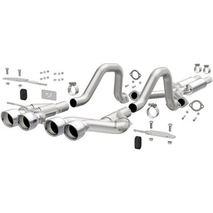 1229.00 Magnaflow Catback Exhaust Corvette C5 (2000-2004) Quad Center Rear Exit 15281 - Redline360