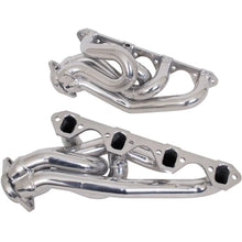 Load image into Gallery viewer, BBK Shorty Headers Ford Mustang 5.0L GT (94-95) [1-5/8 Shorty Equal Length/ CARB/SMOG Legal] Titanium or Polished Silver Ceramic - Titanium Ceramic Alternate Image